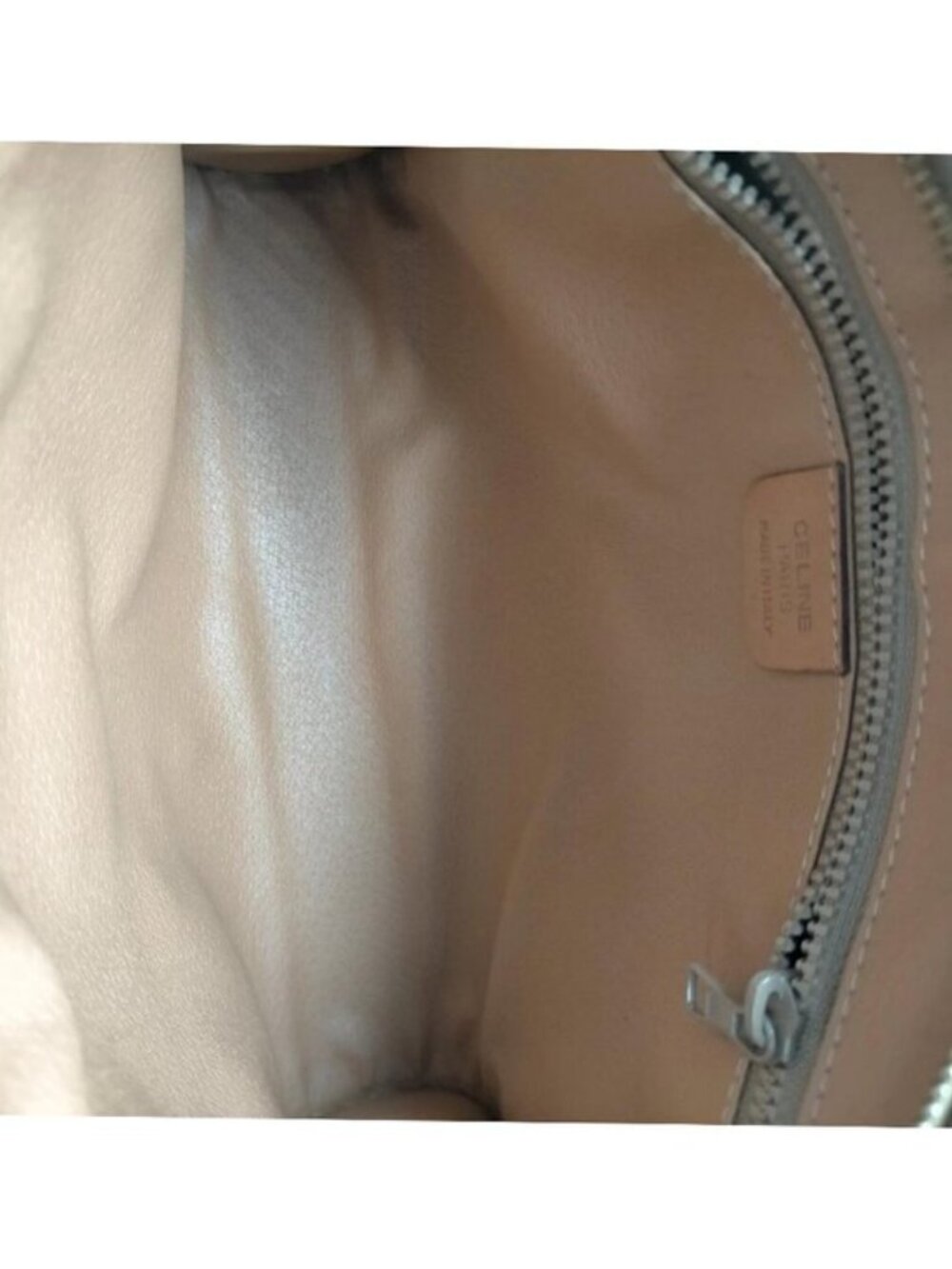Authentic Celine Macadam Clutch Brown PVC Leather Wristlet Vintage Logo Pouch - Picture 11 of 16